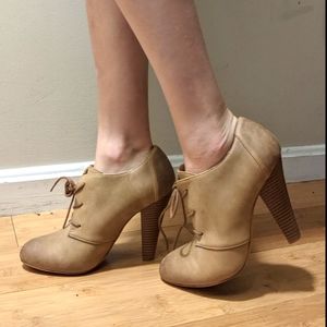 Tan Booties